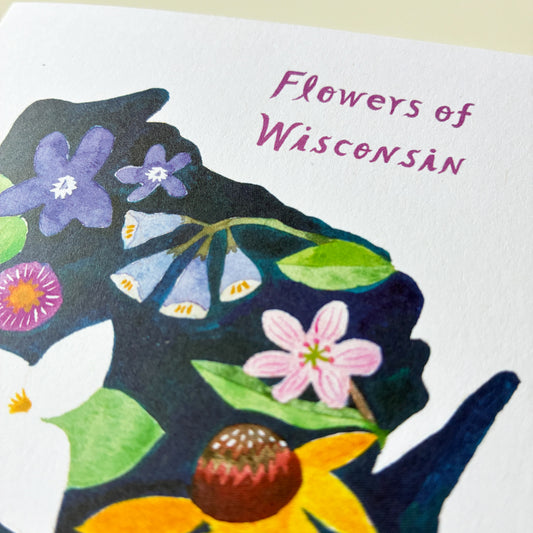 Flowers of Wisconsin Card