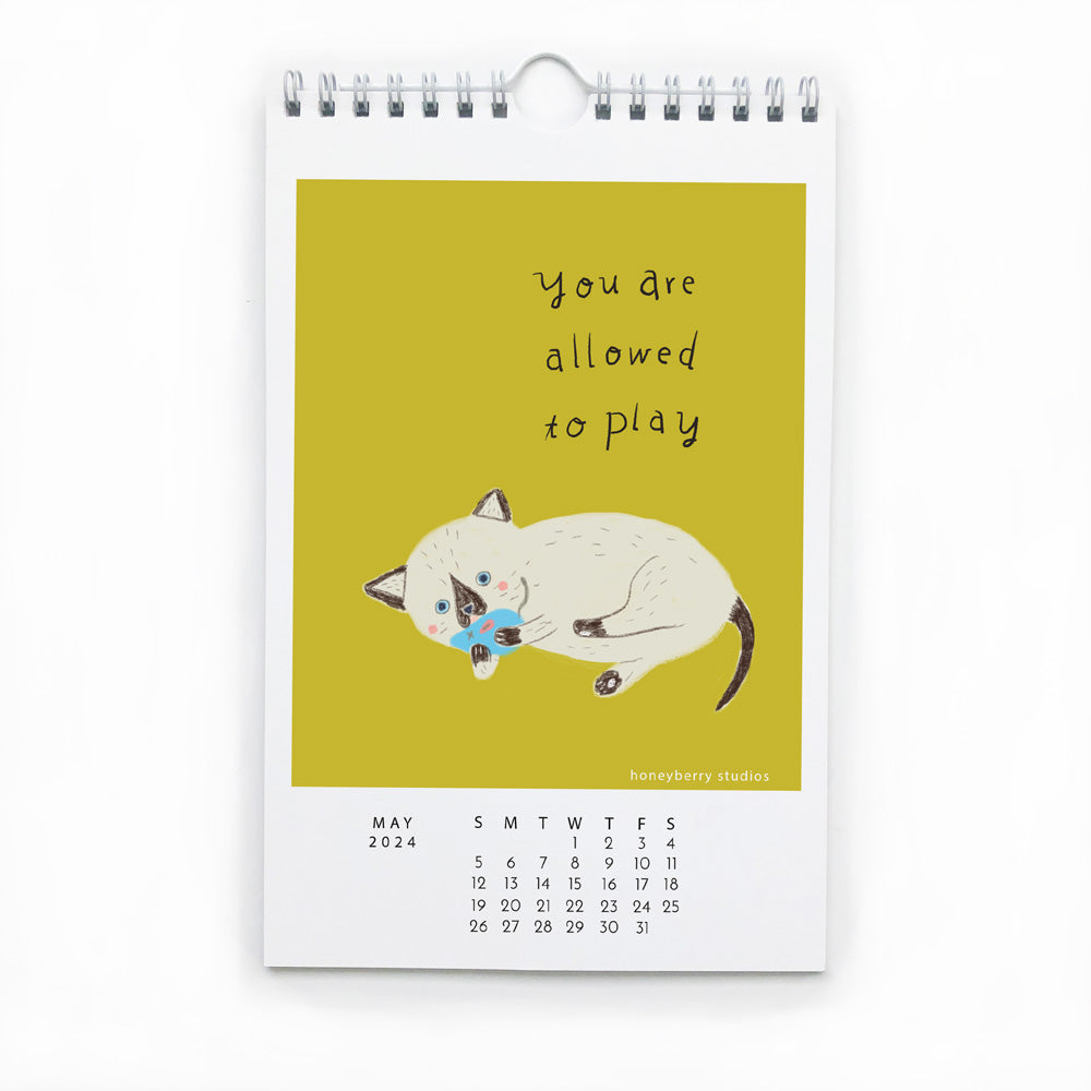 2024 Monthly Wall Calendar