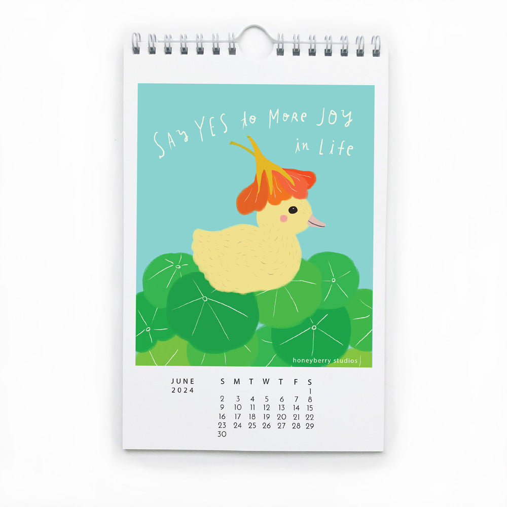 2024 Monthly Wall Calendar