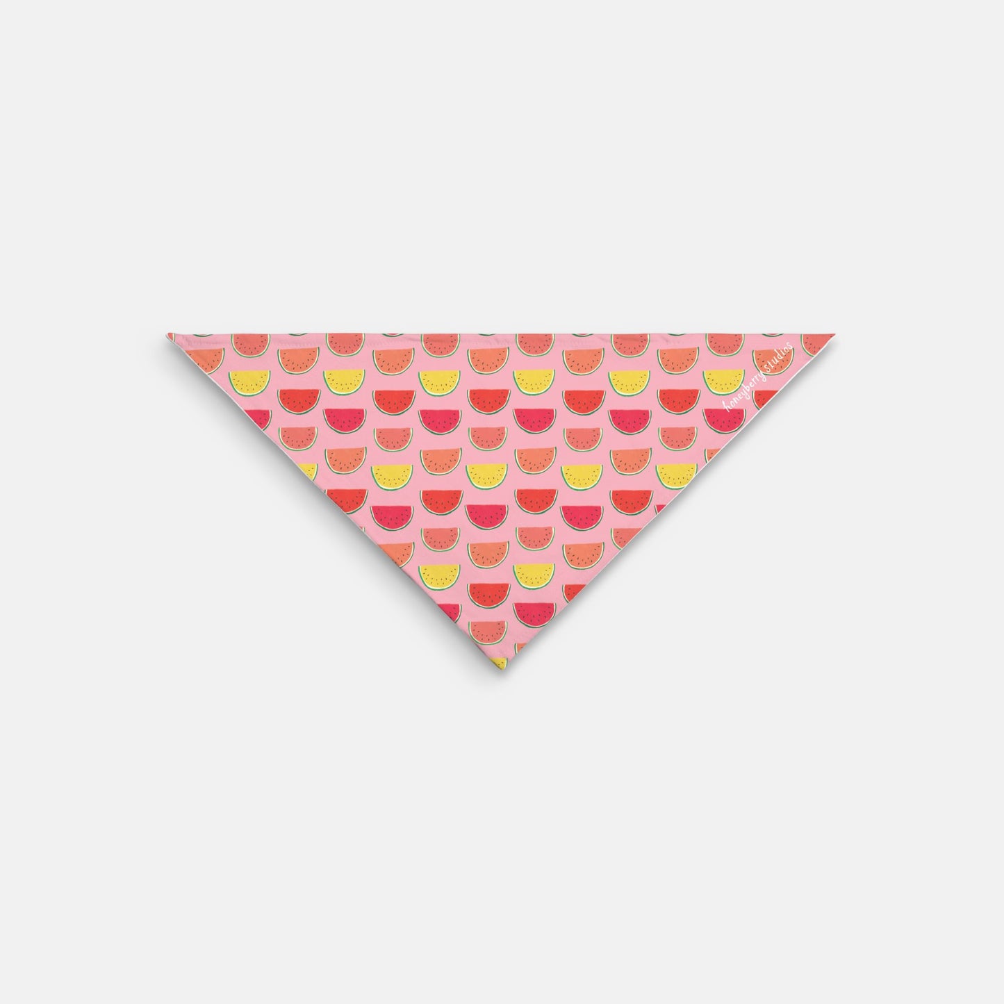 Pet Bandana Small - Pink Watermelon - FREE US shipping