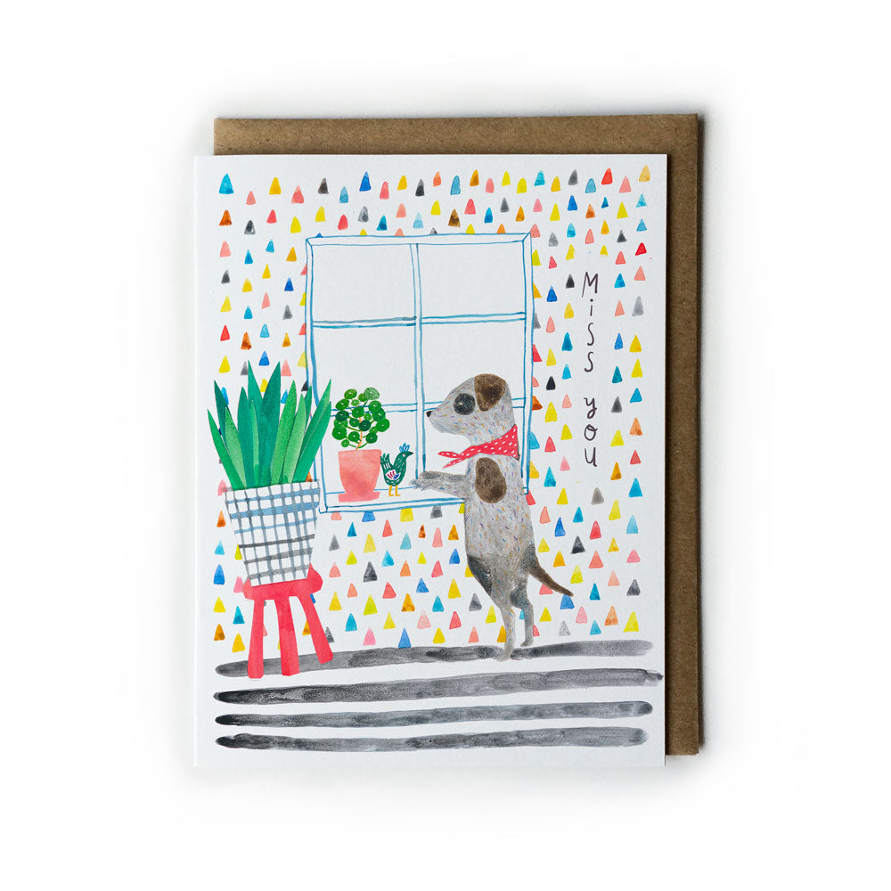 Doggie Miss You Card