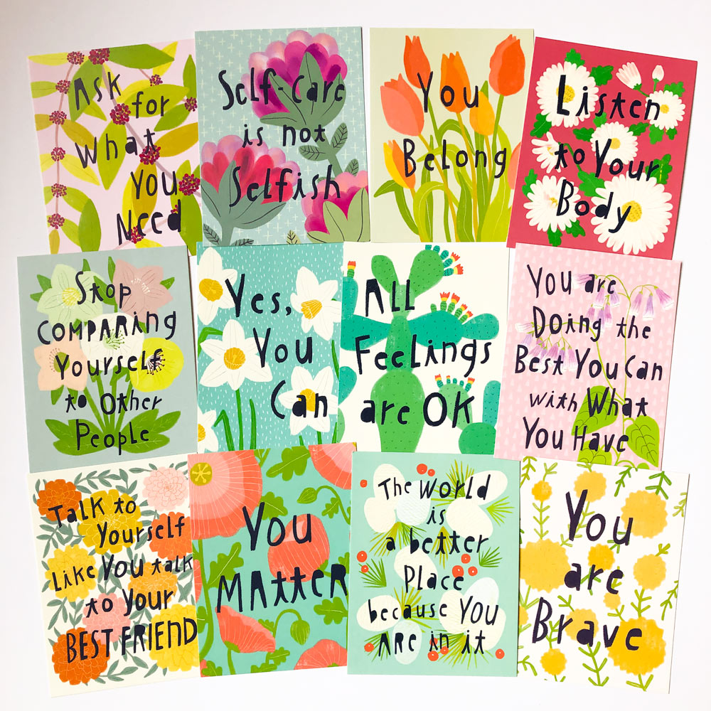 Self-Love Postcard Set