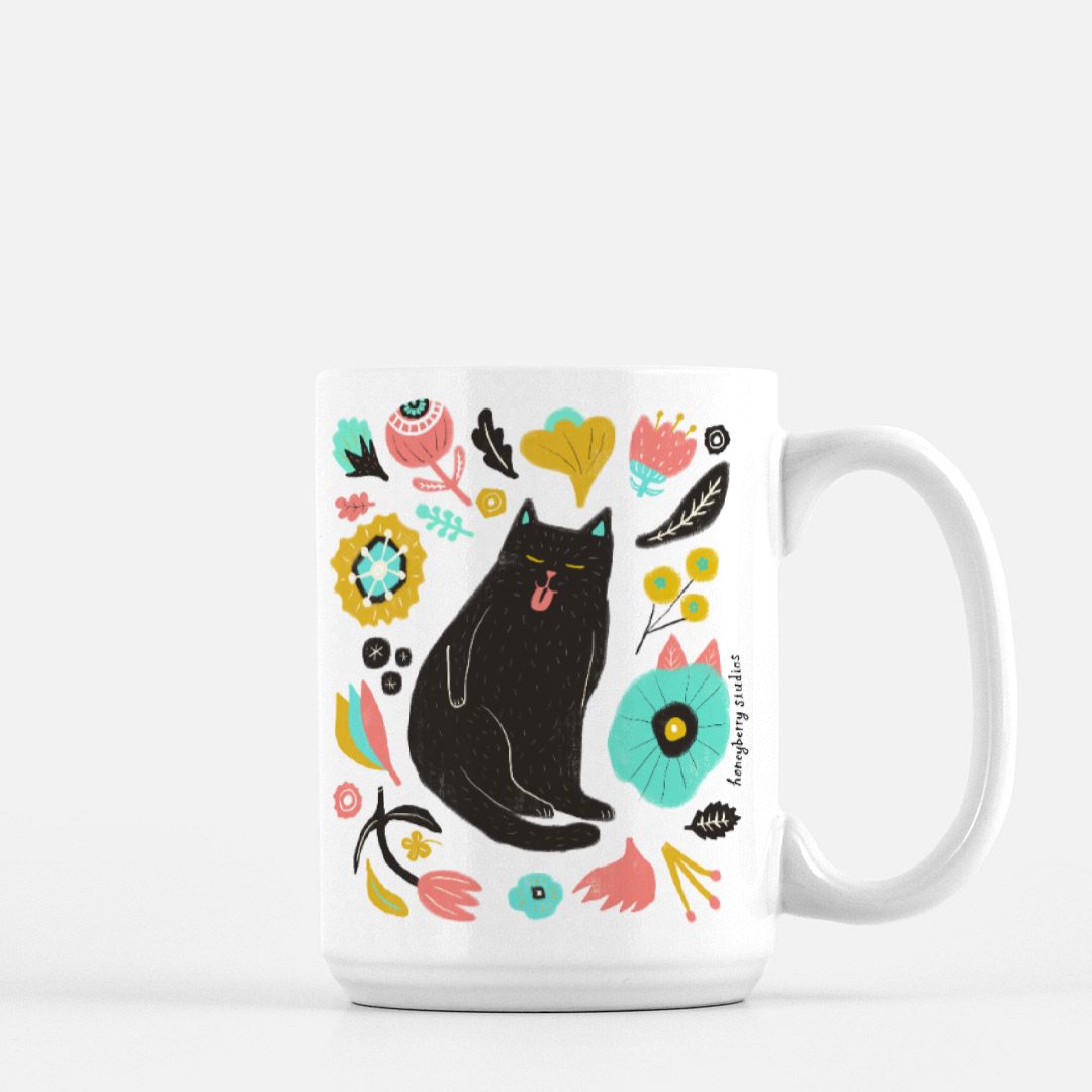 Self-Care Kitty Mug - FREE US shipping