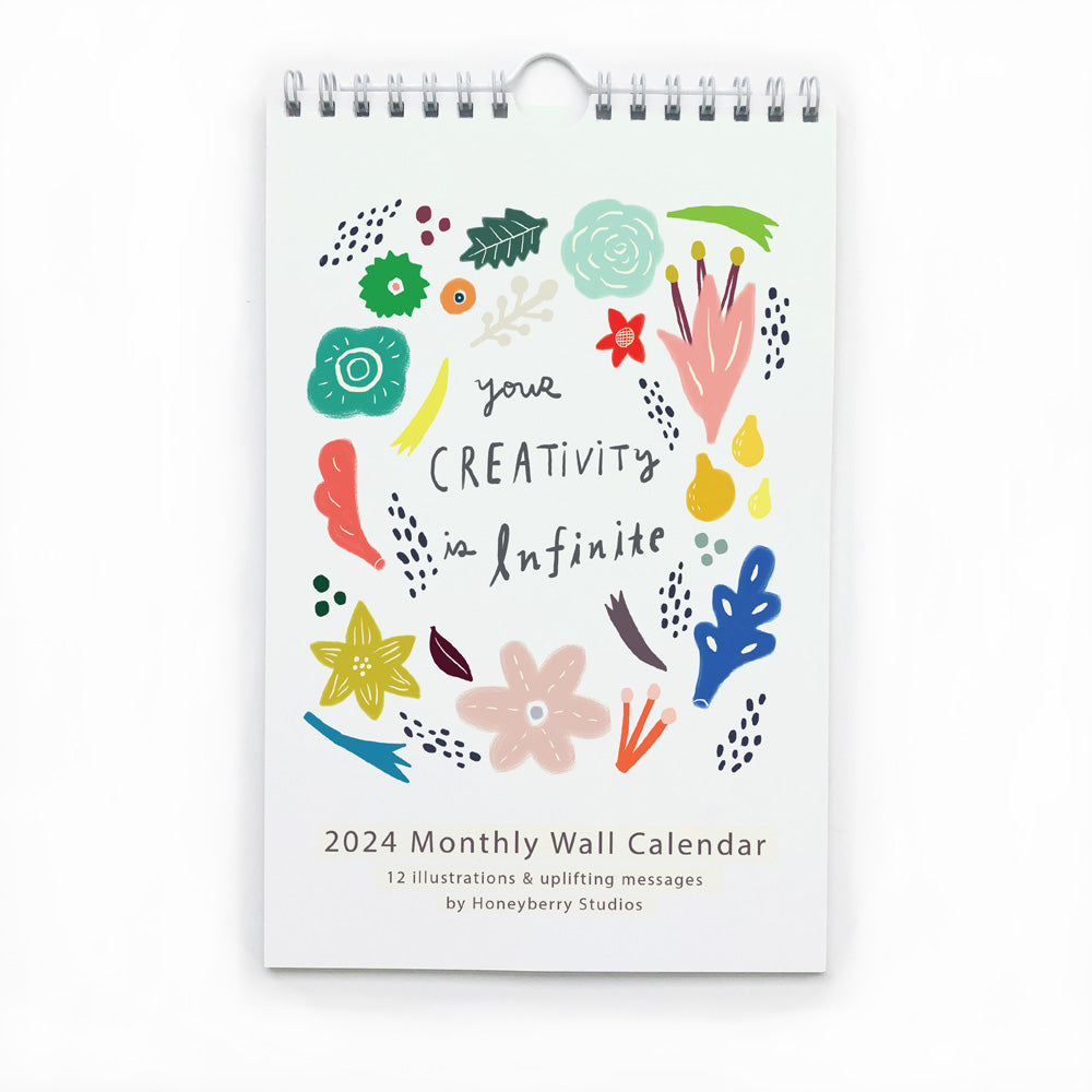 2024 Monthly Wall Calendar