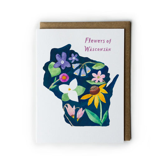 Flowers of Wisconsin Card
