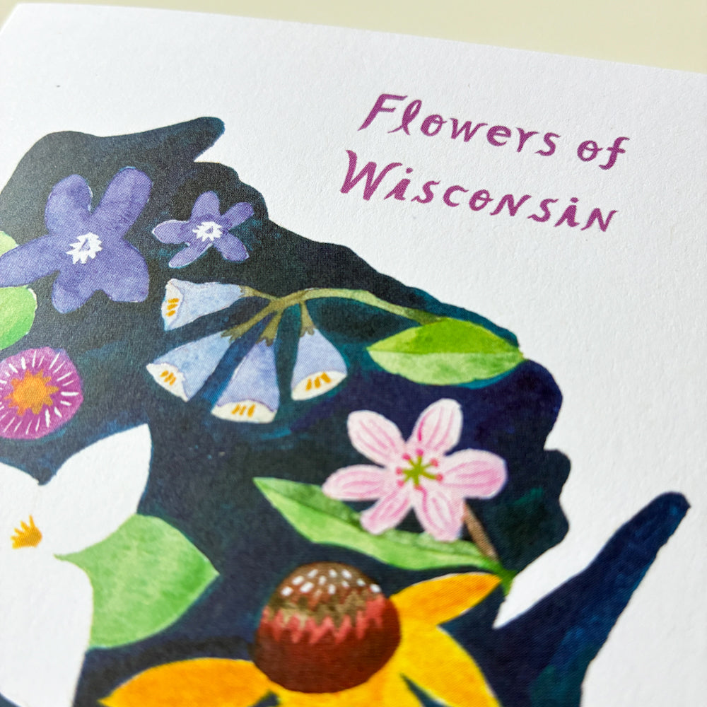 Flowers of Wisconsin Card