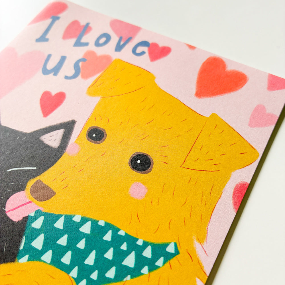 I Love Us Love Card