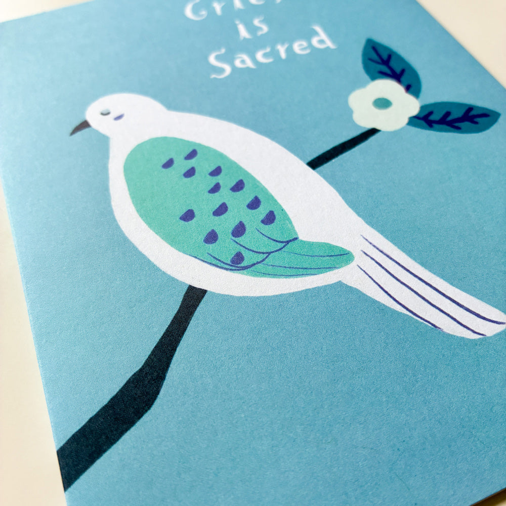 Grief is Sacred Sympathy Card