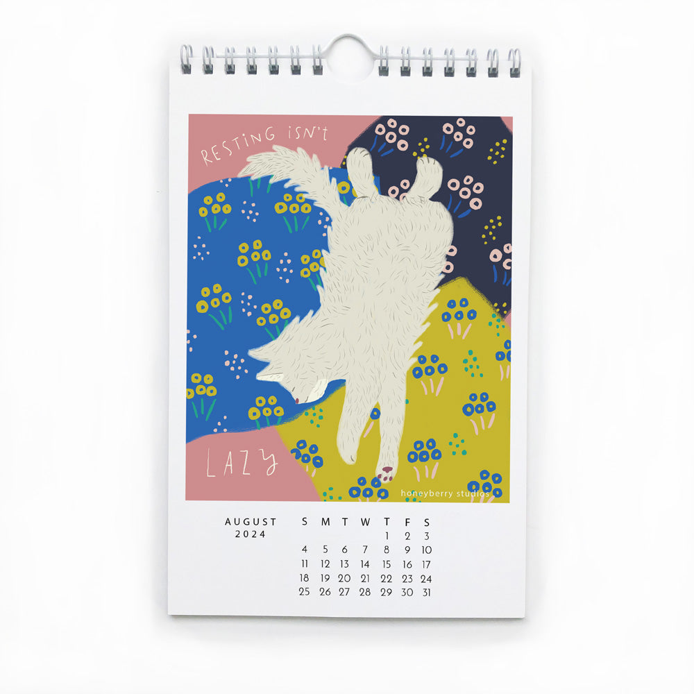 2024 Monthly Wall Calendar