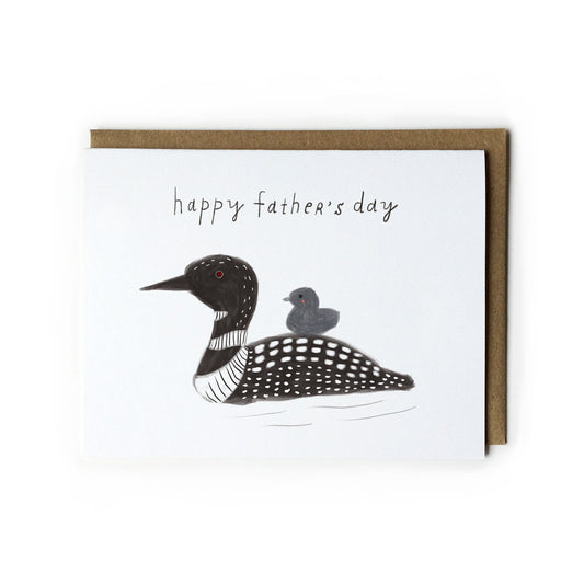 Loon Father's Day Card