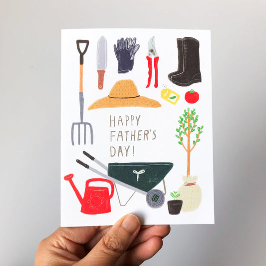 Gardening Dad Father's Day Card