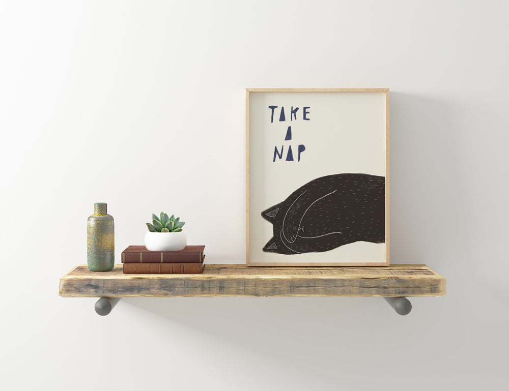 Take a Nap, Giclee Art Print