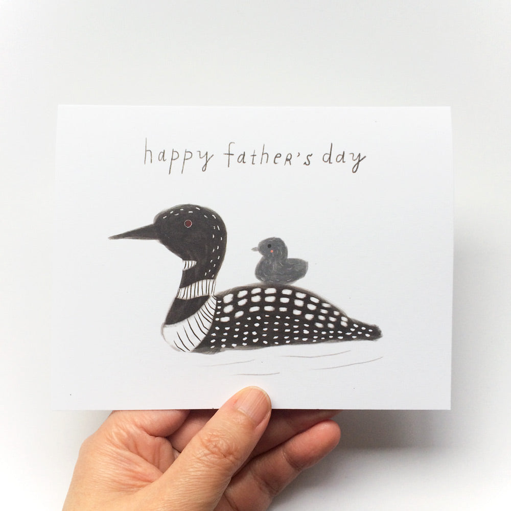 Loon Father's Day Card