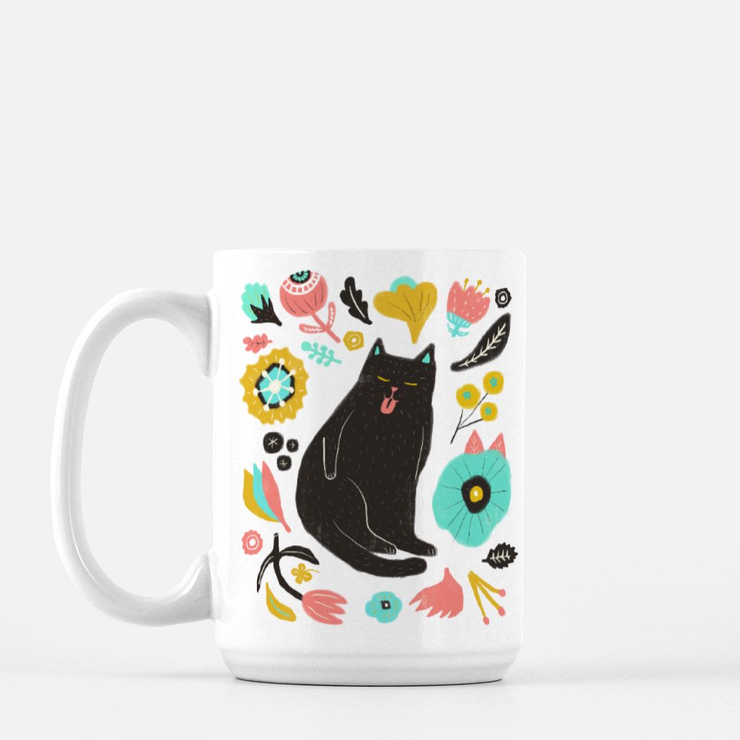 Self-Care Kitty Mug - FREE US shipping