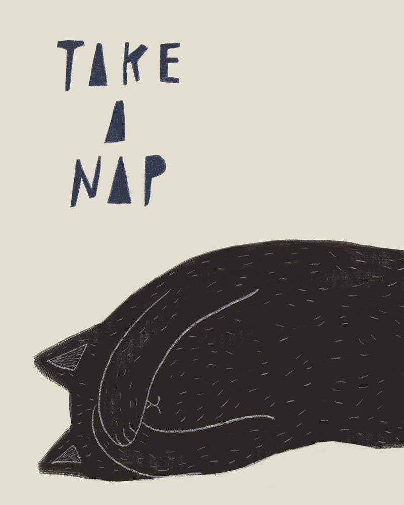Take a Nap, Giclee Art Print